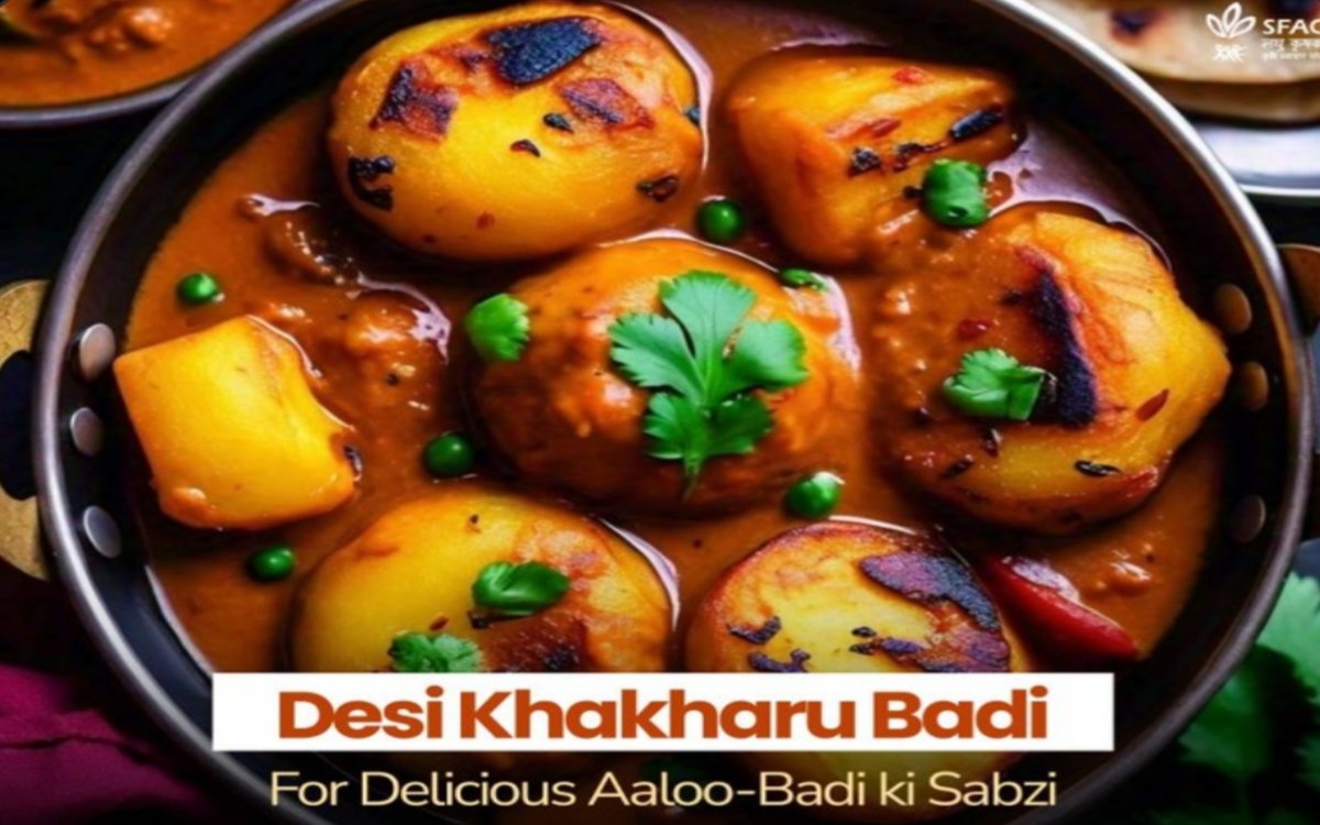 Craving Comfort? Make Delicious Aloo Badi Ki Sabzi with Desi Kakharu ...